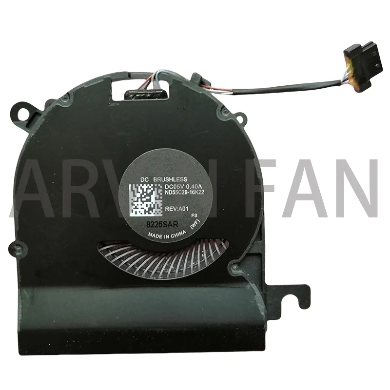 New CPU Cooling Fan For ELITEBOOK X360 1020 G2 ND55C29-16K22 Cooler Fan DFS320805RR0T FJCN DFS350705PQ0T FJCP