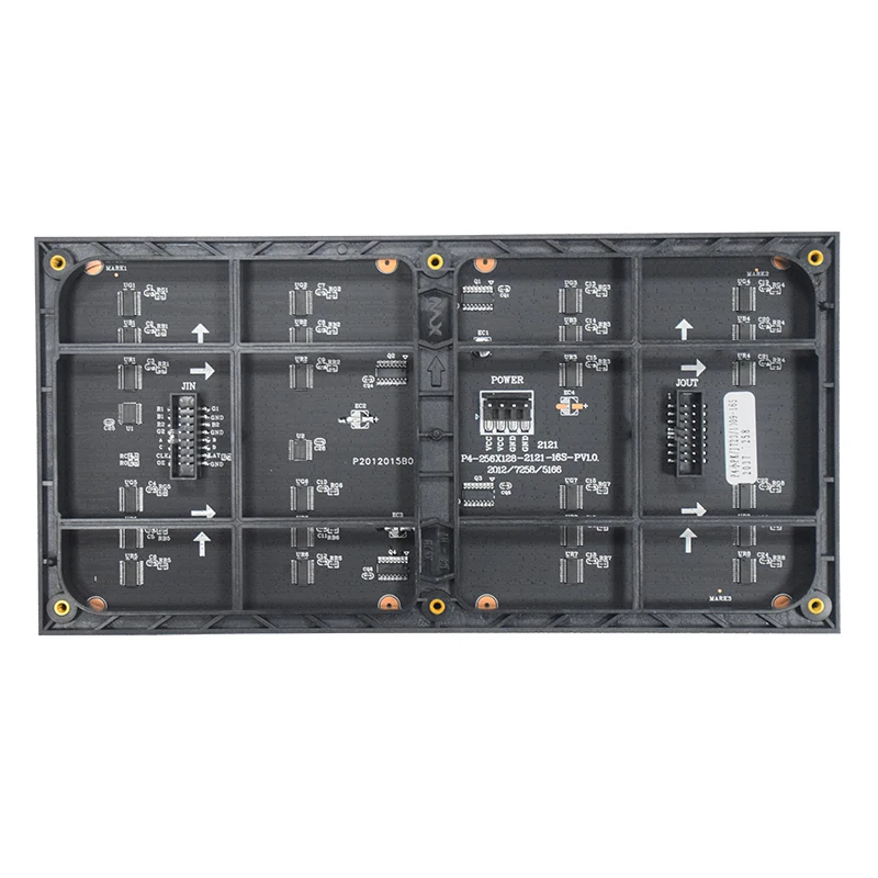 P4 LED screen panel module 256*128mm 64*32 pixels 1/16 Scan Indoor 3in1 SMD RGB Full color P4 LED display panel module