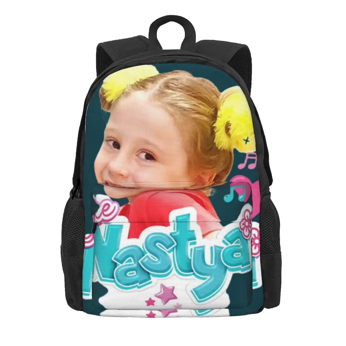 

Like Nastya Backpack Daypack Large Capacity Kids BookBag School Bag Shoulder Bags for Men Women