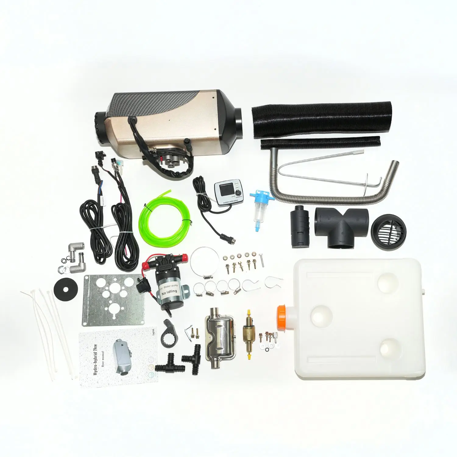 

New Model 12V 24V 7kW Air Heater, RVAir and Water Parking Heater for Truck Boat Caravan