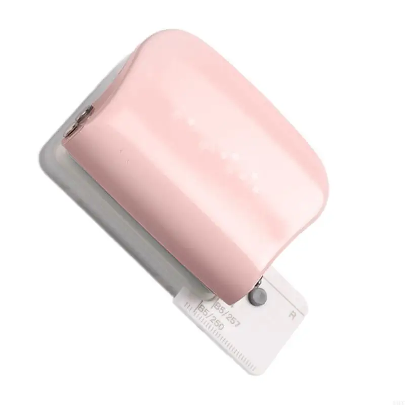 83CC 5 Sheets Capacity, Compact Handheld Hole Punches for Home Office School Use, Mini Hole Punches, Small 5 Hole Puncher