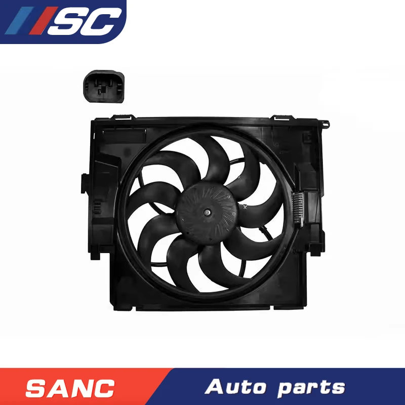 17427640508 Auto Parts Engine Radiator Cooling Fan For BMW 1 3 4 Series F20 F21 F30 F31 F32 F33 OEM 7640508 17427600557 7600557