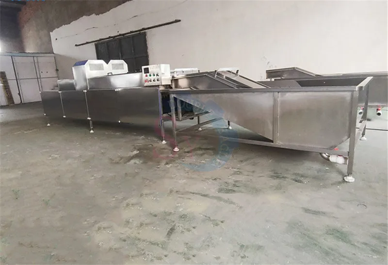 Lavadora de ovos industrial, limpeza, classificação, embalagem, impressão, secagem e esterilização, linha de produção, máquina de lavar ovos