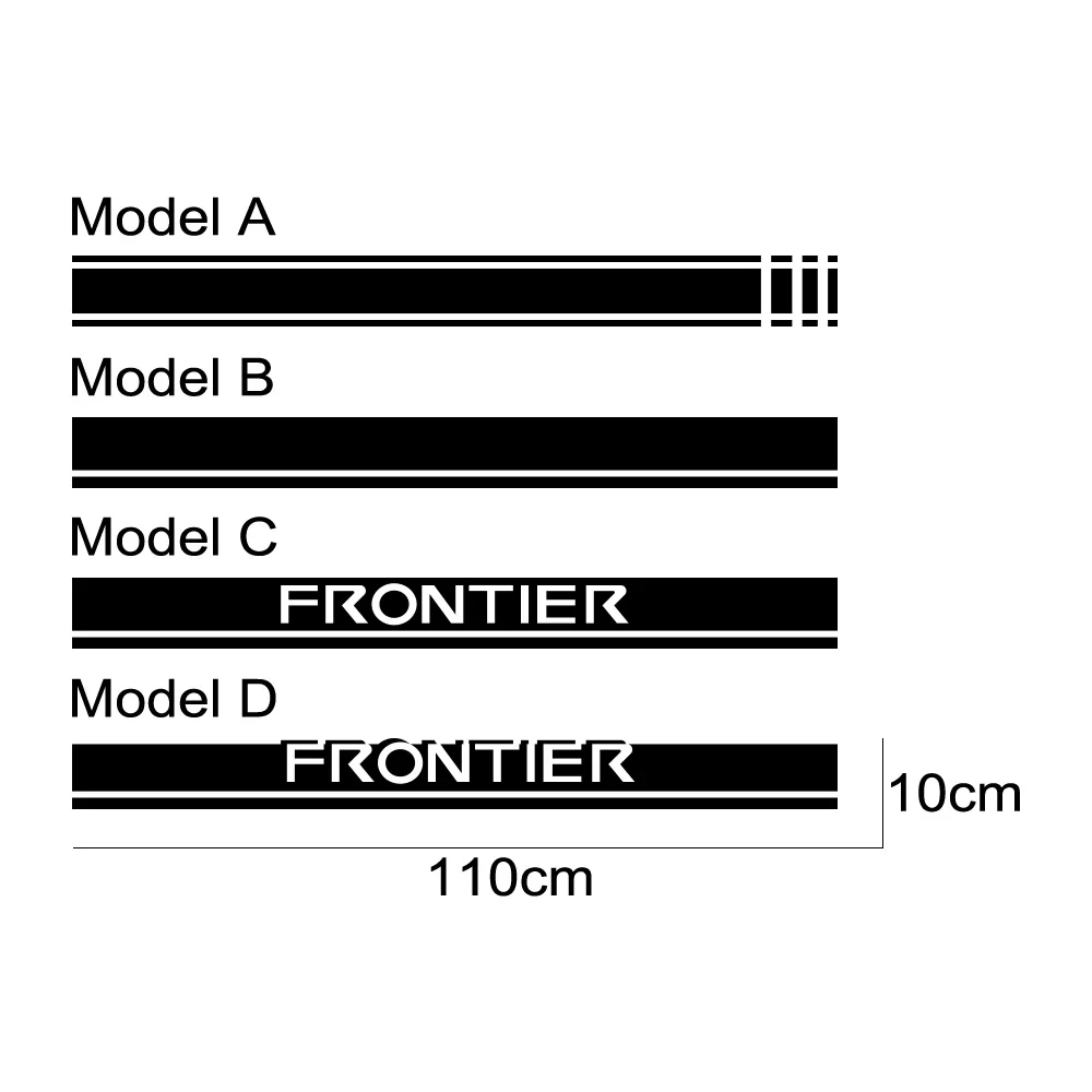 لاقط هود ملصق لنيسان فرونتير NP300 D40 D22 شاحنة الفينيل المشارب ديكور غطاء سيارة نمط ملصق مائي ضبط السيارات اكسسوارات #5