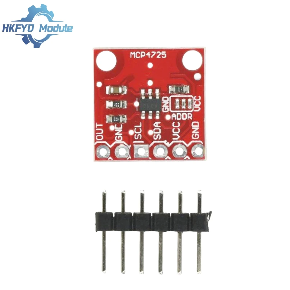 MCP4725 I2C DAC Breakout Module Development Board