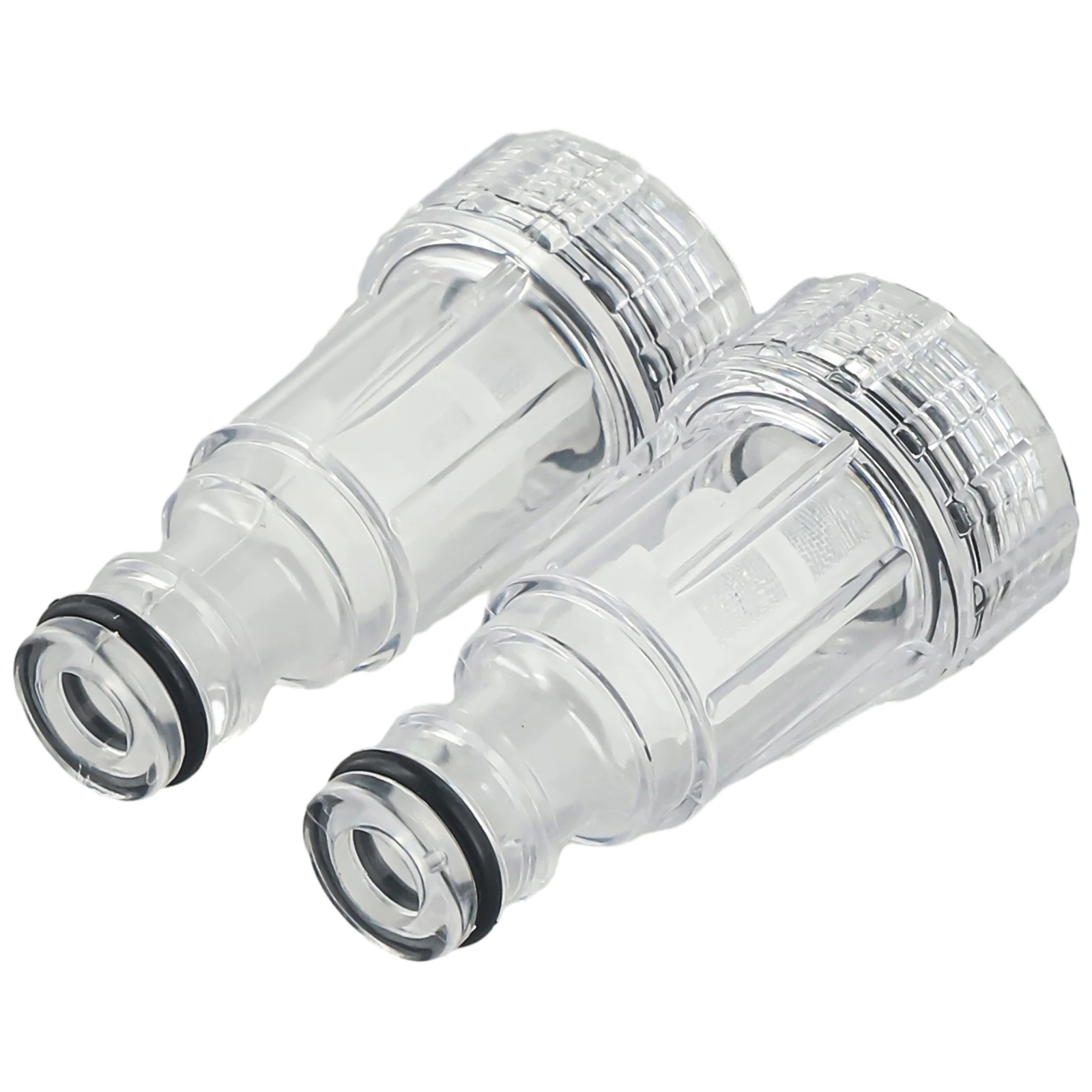 Car Clean Washer Water Filter 2pcs Cleaning Connection Garden High-Pressure Hose Quick Cleaning Machine Nozzle