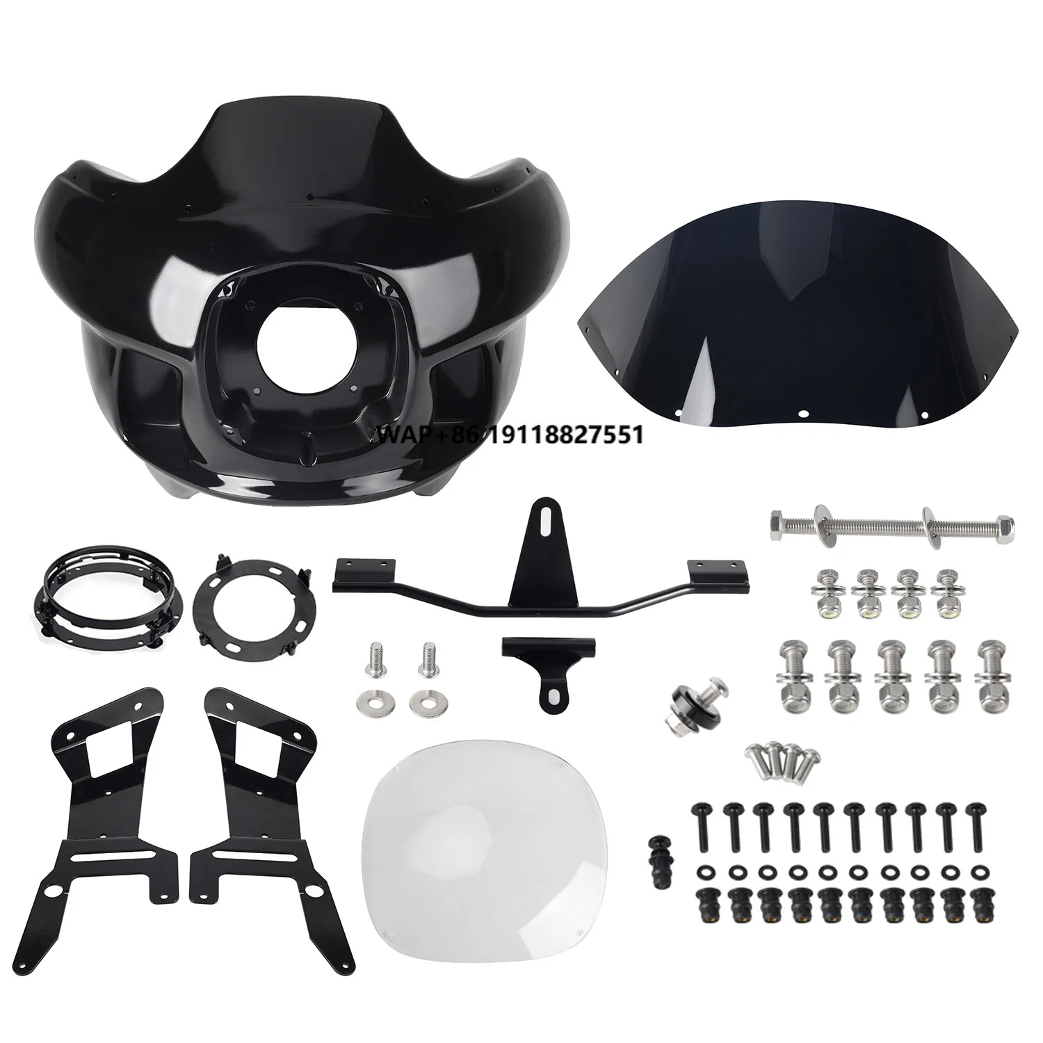 

Front Fairing Kit for Dyna FXD Street Bob FXDB FXDL FXDWG FXDC 2006-2017
