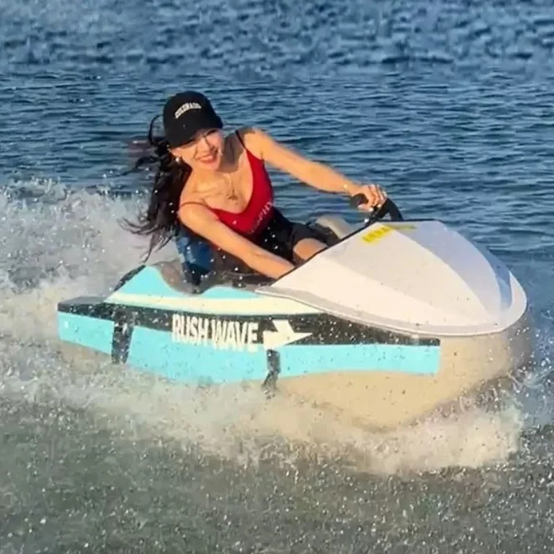 Havospark Factory Price Electric Mini Jet Boat Jet Propulsion Powered Boat 72V Jet Epp Boat