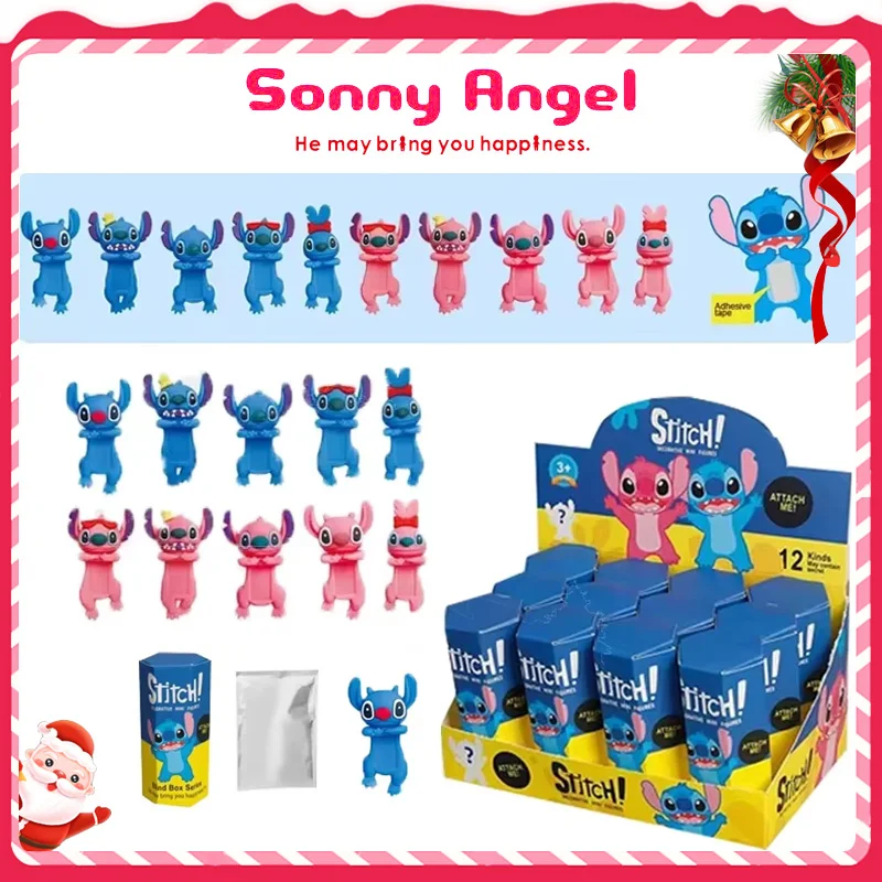 New Sonny Angel Stitch Blind Box Stitch Party Angel Mysterious Surprise Box action Anime Figures Model Doll toys Christmas Gift