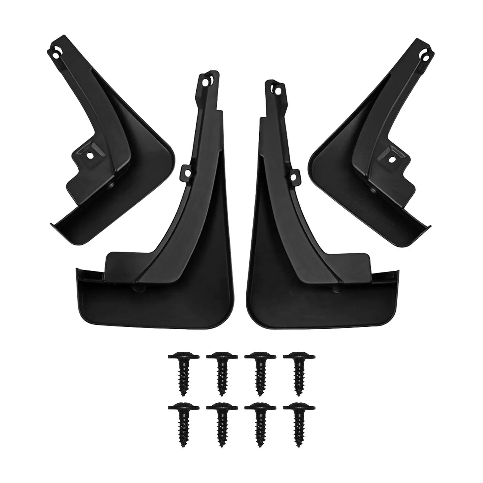 4Pcs Car Mud Flaps Mudguard with Screws Mud Guards Mudflaps for Monjaro Automotive Easily to Install Auto Accessories