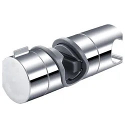 Universal Adjustable Shower Head Holder 22mm-25mm Bracket ABS Chrome Plated Hand Shower Rail Slider Clamp