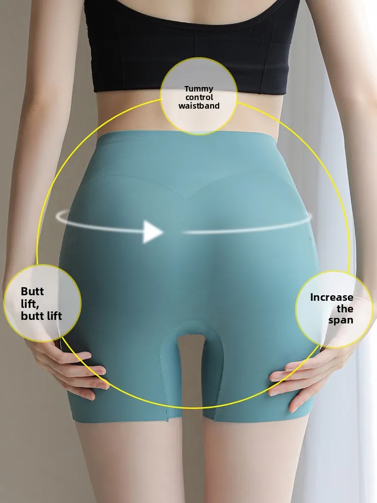  레이디 아크 스킨 팬츠 여성용 복부 보정 힙업 요가 필라테스 얇은 여름 하이웨이스트 팬츠