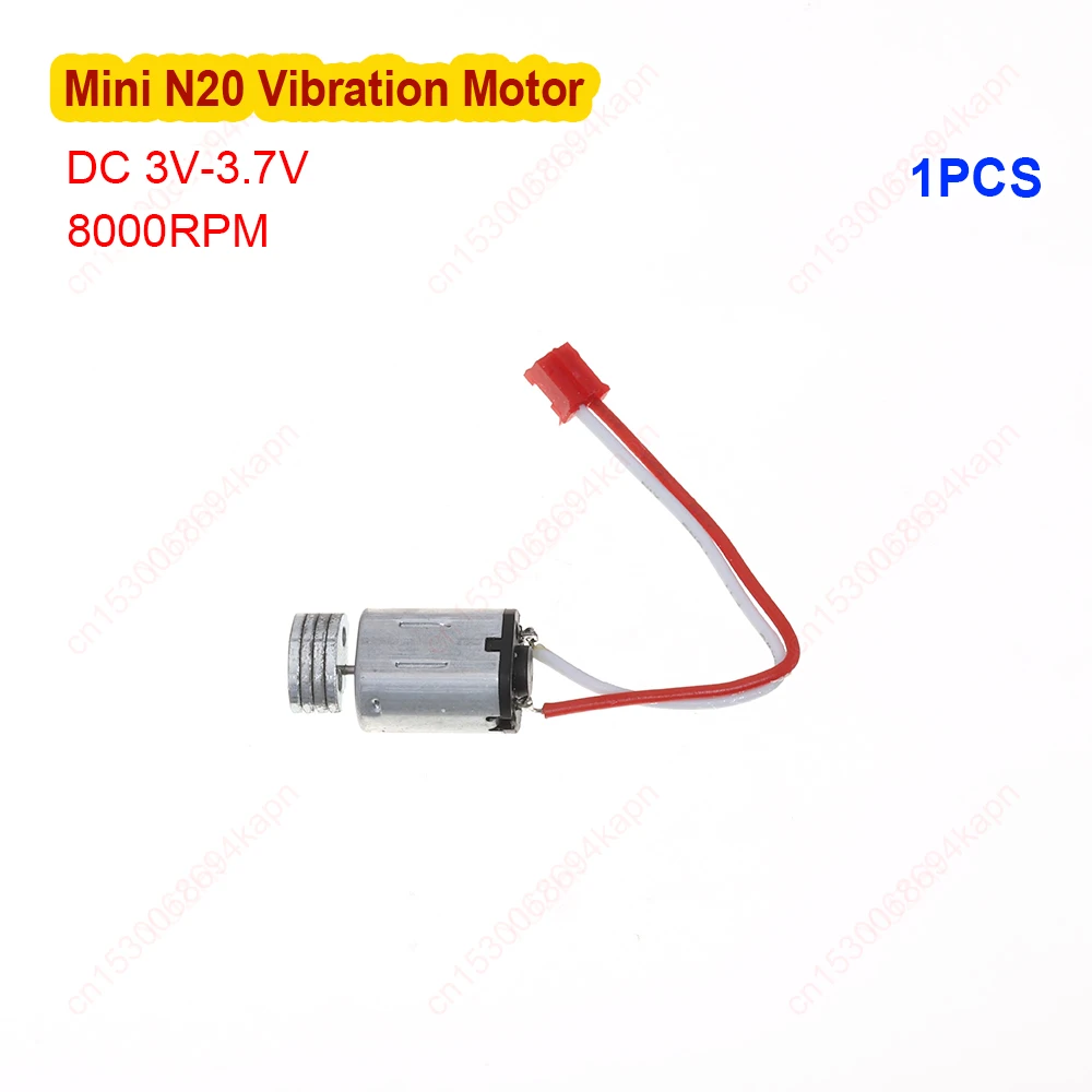 DC 3V 3.7V High Speed Micro N20 Vibration Motor with Eccentric Wheel Vibrator for Electronic Lock Portable Instrument