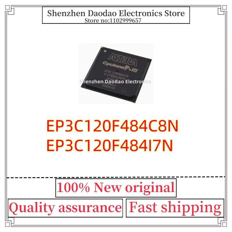 

EP3C120F484C8N EP3C120F484I7N BGA-484 Programmable logic chip IC new original