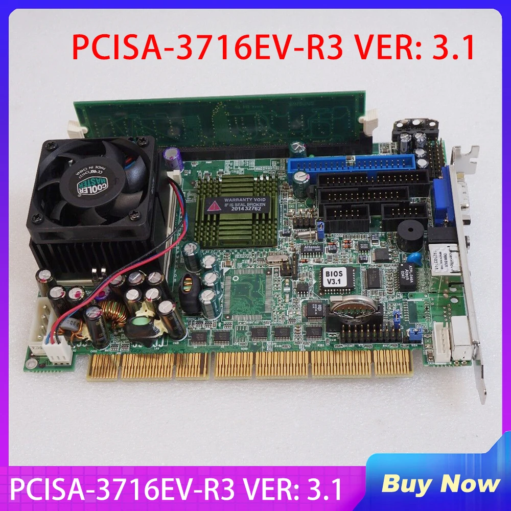 For IEI PCISA Industrial Motherboard PCISA-3716EV-R3 VER: 3.1