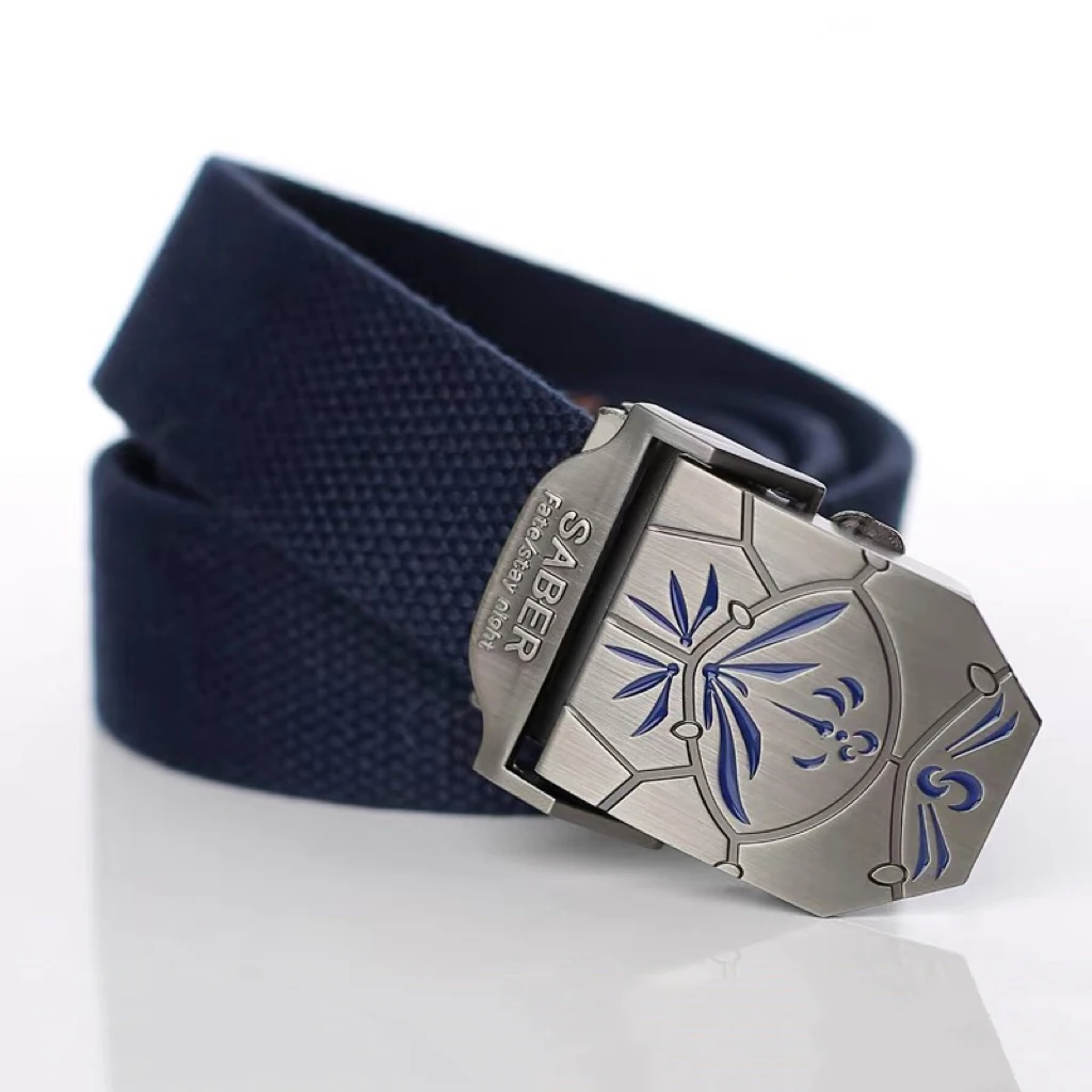 FATE/STAY NIGHT SABER canvas Belt, JAPAN manga anime fan lover Cuirass Metal Alloys Belt, DA045