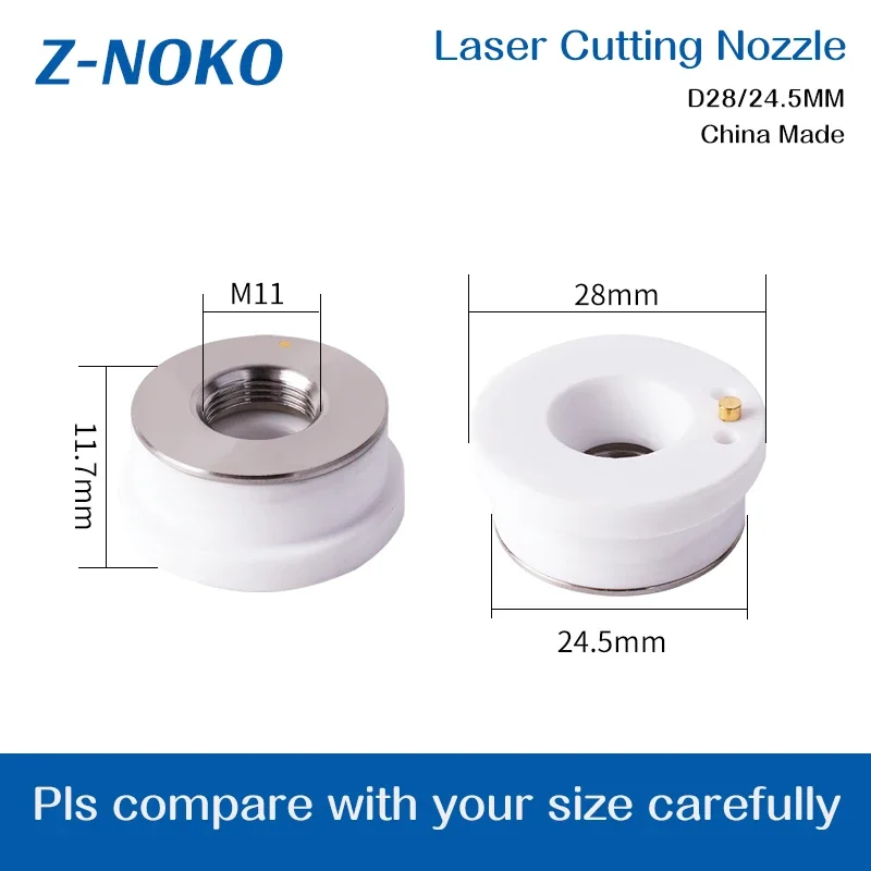 ZNK Fiber laser ceramic Nozzle holder ring ceramic body Raytools WSX Precitec cutting head cutting machine spare parts