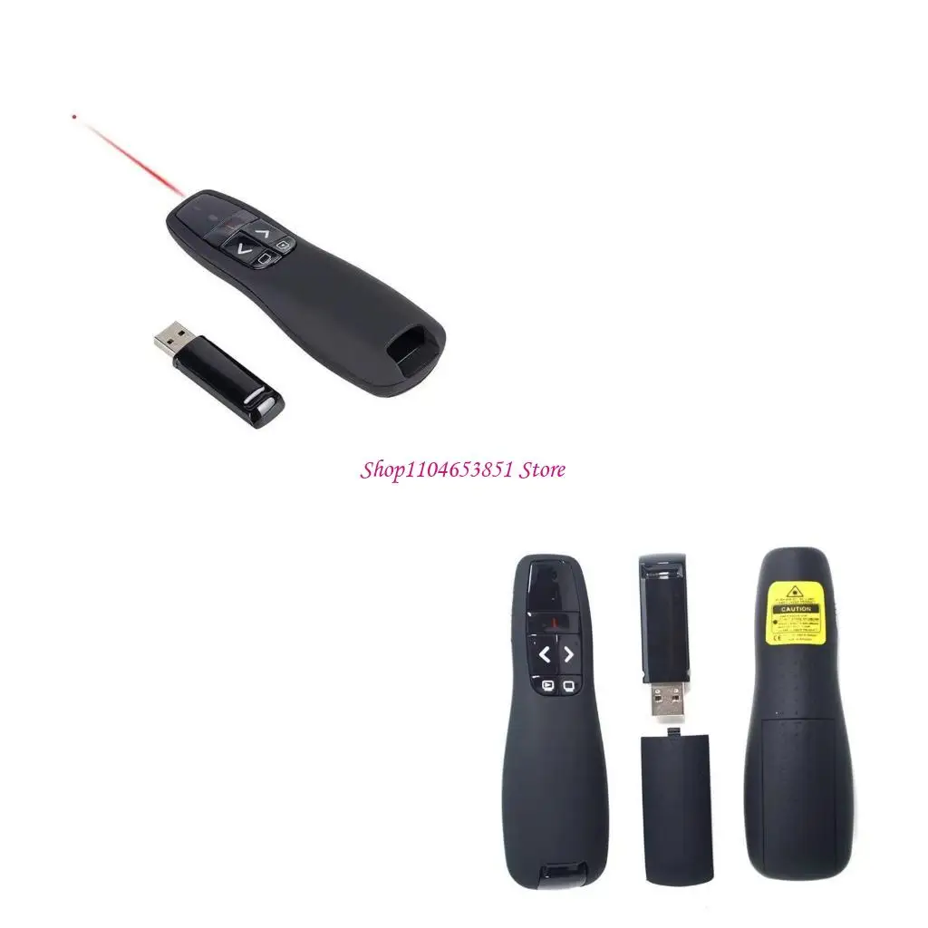 Portable PPT Remote Control With Pointer For Classroom Training Conference Use 