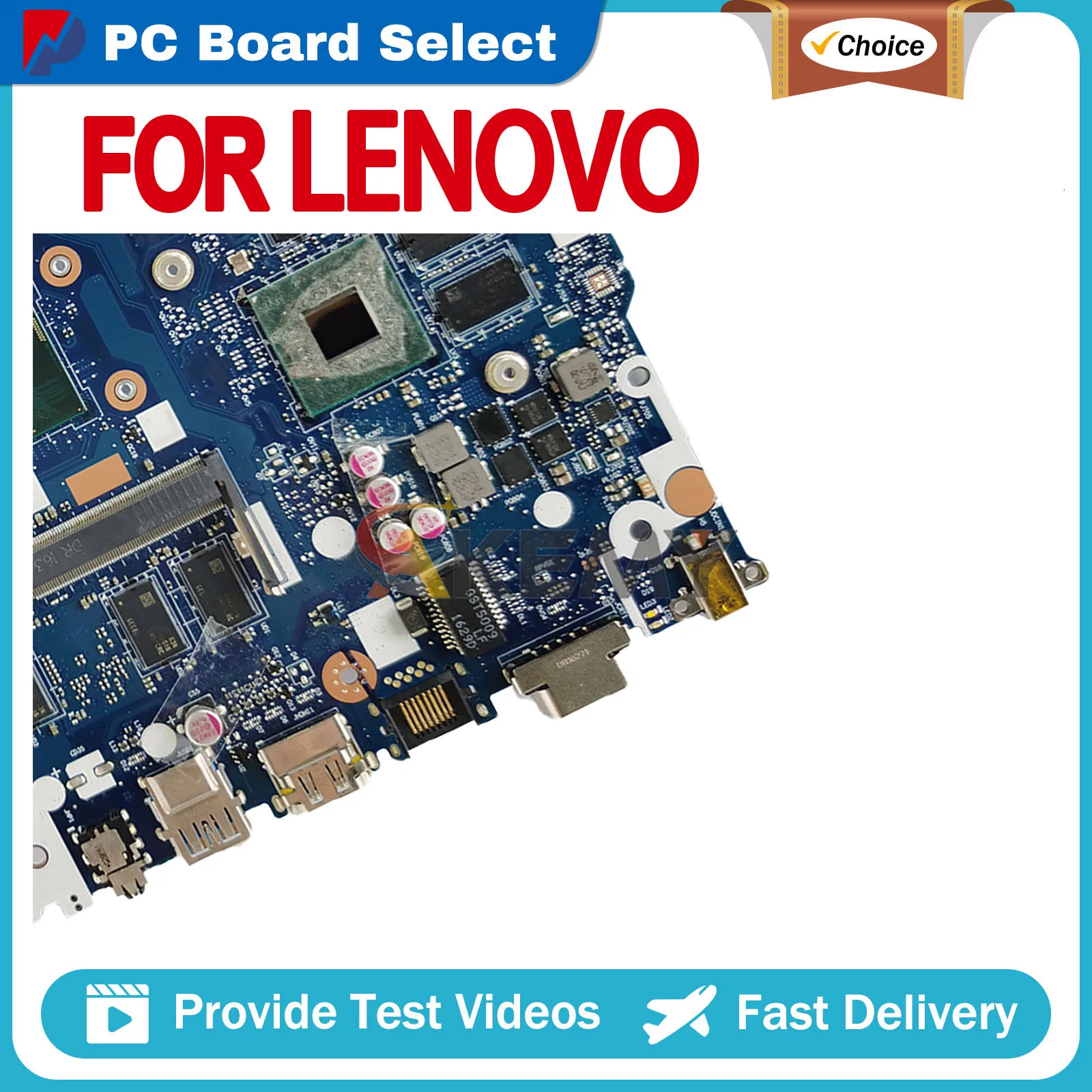 For LENOVO Ideapad 310-15IKB 510-15IKB NM-A981 Laptop Motherboard i5-6200U i5-7200U i7-6500U i7-7500U V2G GPU Tested ok