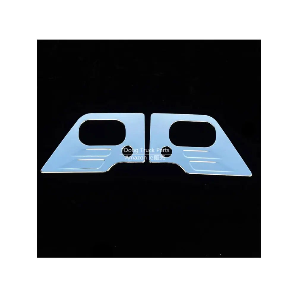 FDONG 1 Set 2 Pcs Chrome Outside Handle Cover Garnish for ISUZU 100P HICOM NPR120 NPR66 NRR35