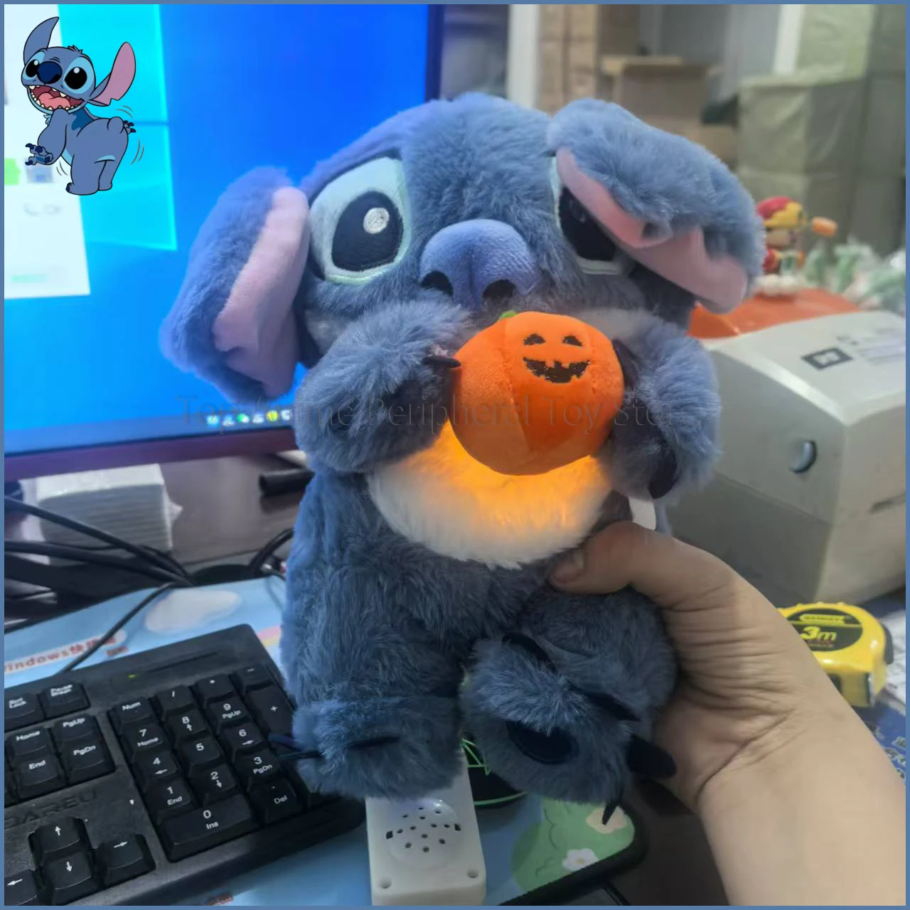 حار غرزة الطفل النوم رفيق الصوت مهدئا الموسيقية ألعاب من نسيج مخملي مع كيس هوائي دمية خفيفة التنفس اللعب الهدايا Kawaii اللعب #6