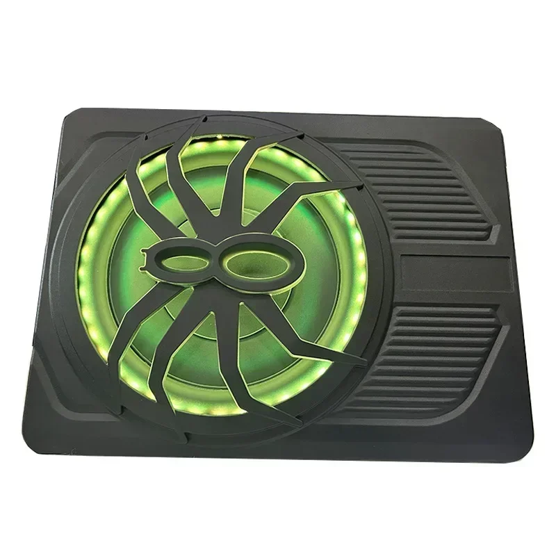 

Прочный 10-дюймовый ультратонкий автомобильный сабвуфер из алюминиевого сплава, 800 Вт, высокомощный активный автомобильный мини-сабвуфер (Steel Cannon)