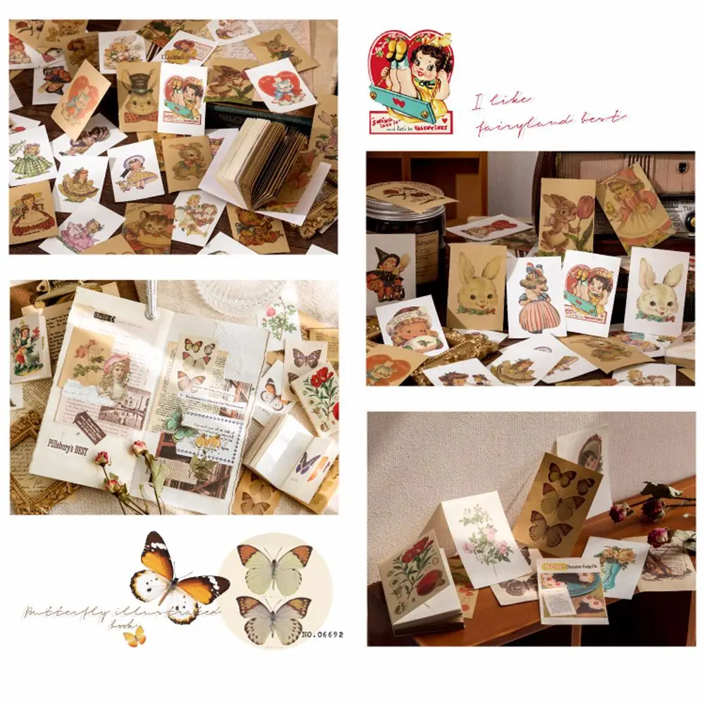 Dceor Handbook Decoration Stationery Sticker Journal  Stickers Time show series Scrapbooking Stickers Memo Pads Sticky Notes