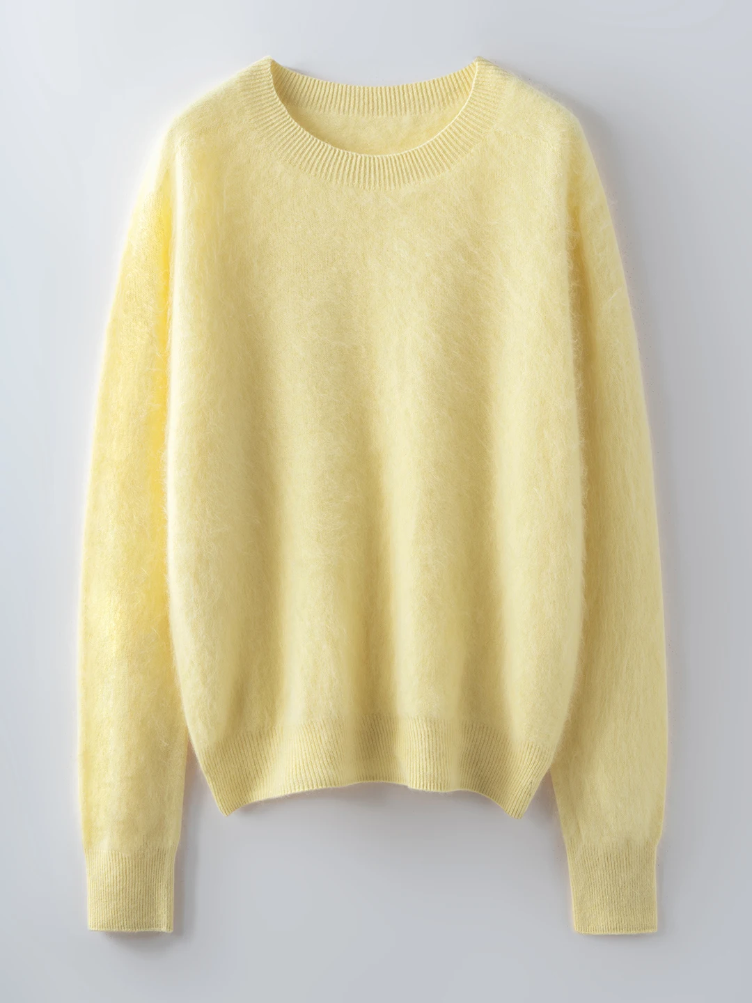 Loose Women's round Neck Knitwear Multi-Color Lazy Style Comfortable Fit Autumn 2026 Simple Versatile Woolen Sweater Top