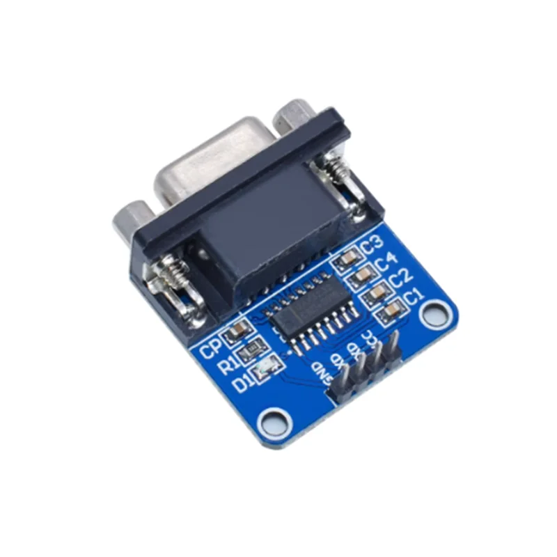 MAX3232 RS232 to TTL Serial Port Converter Module DB9 Connector MAX232 For Arduino