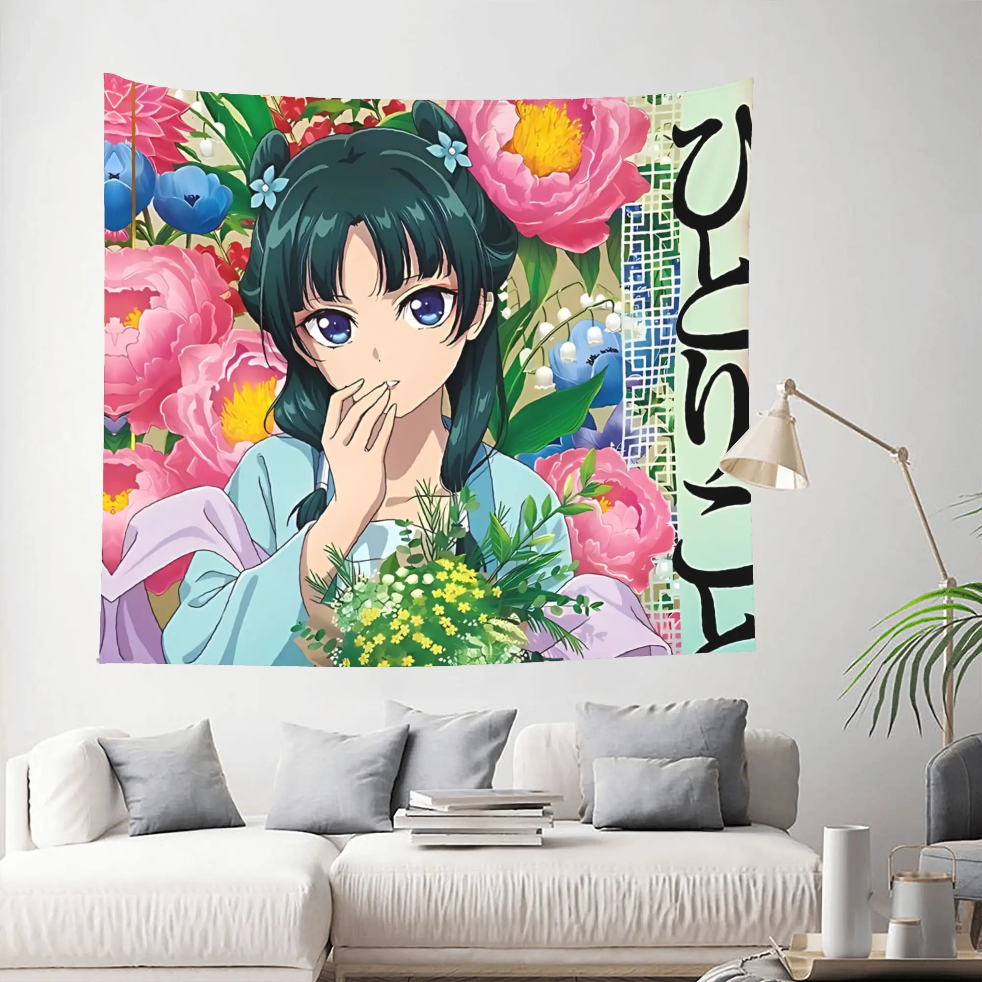 Customized The Apothecary MAOMAO Tapestry Room decoration  Home Decoration Tapestry Decor Accessories Cute Room Decor