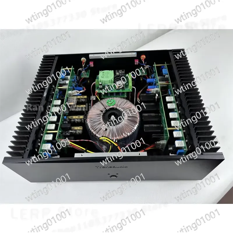 for MASTER FM801 250W Dual Channel Power Amp 8 Ohm 500 Watt 4 Ohm Balanced Single Ended Input Stereo Audio Booster