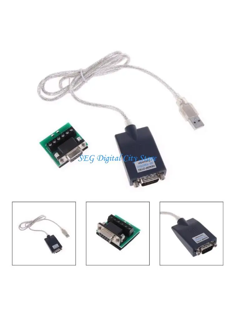 

U75B New USB to RS485 RS422 COM Port Serial 9 Pin DB9 Cable Adapter Support Windows7 64