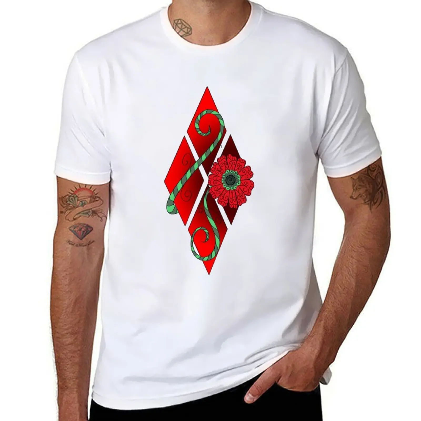 

Harlivy T-Shirt Classic Crew Neck Cotton T-Shirt