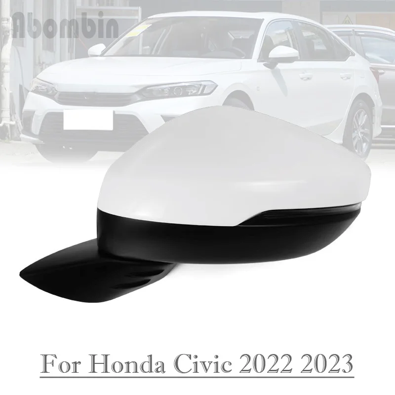 

Car Door Wing Side Outer Mirror Assembly Rear View Mirror For Honda Civic/Integra 2022 2023 8PINS 10PINS With Turn Signal Light