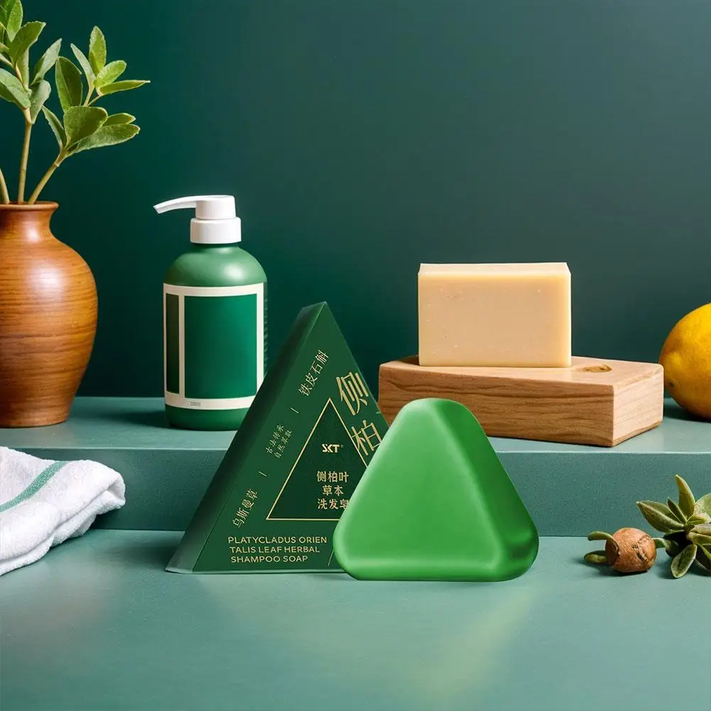 

НОВЫЙ шампунь Usmanthus, мыло, ручная работа, шампунь с листьями кипариса, мытье волос, чистый контроль жирности, зуд, очищение кожи головы, уход за волосами