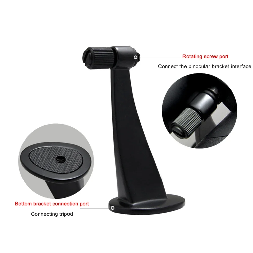 Universal Metal Binocular Tripod Mount Adapter 1/4 Inch Telescope Tripod Mount Adapter - Image 6