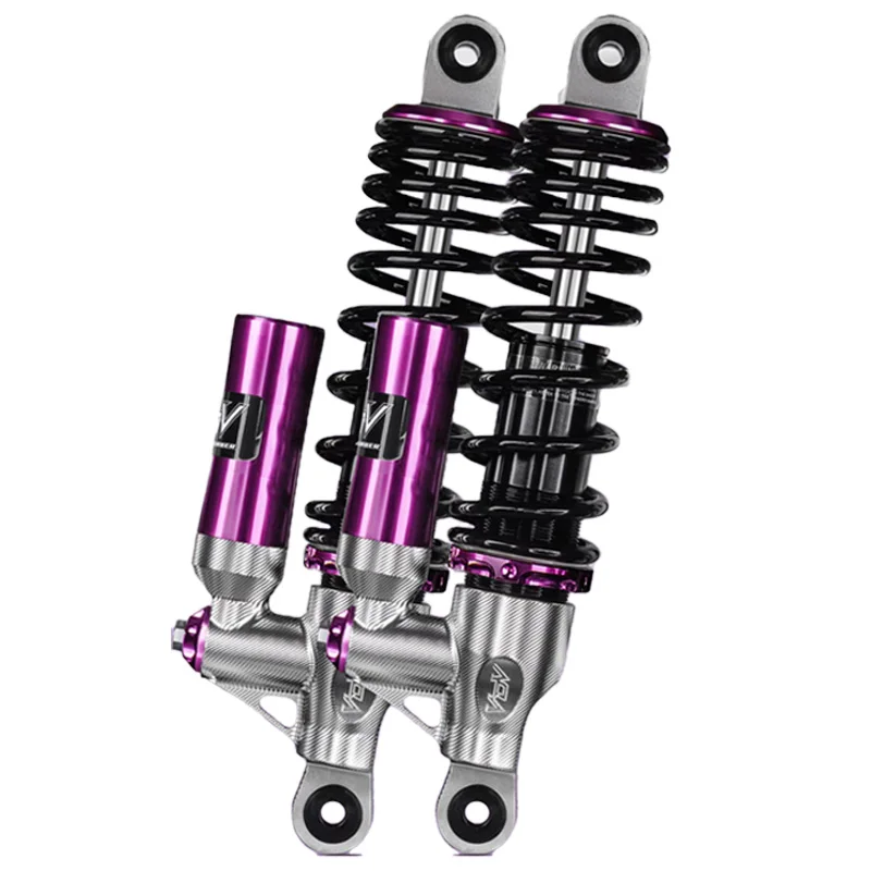 VD4 Inverted Adjustable Rear Shock Absorber Installation Hole Spacing 290/310/335mm Is Suitable for General Motorcycles