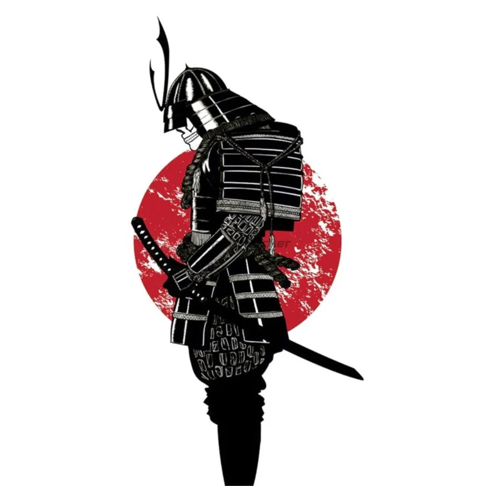 

Samurai Sticker Weatherproof Bumper Vinyl Decal Anti Scratch Exterior Decorative Graphic Suv Waterproof Decals