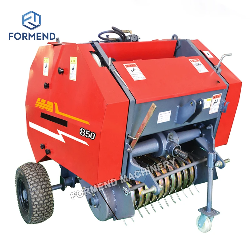 

Tractor Mounted Hay Straw And Grass Press Baling Baler Machine Grass Press Bundling Machine
