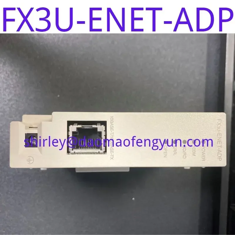 Used Original PLC module FX3U-ENET-ADP Internet module