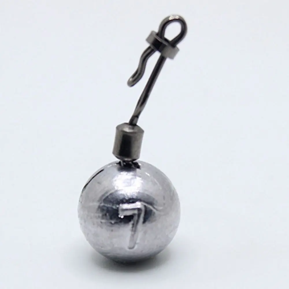 5/10PCS 2g-10g Piombini da pesca fondo concavo Pesca alla carpa Peso da pesca Zavorra Piombo conico stile pesca Peso