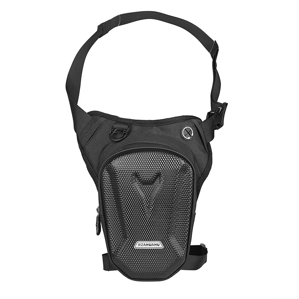 Bolsa lateral de motocicleta para hombre, riñonera de EVA con carcasa dura para teléfono