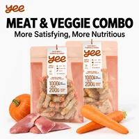 Duck Wrapped Fruit Vegetable Dog Treats Freeze Dried Snacks for Puppies Adult Dogs and All Breed Sizes 1