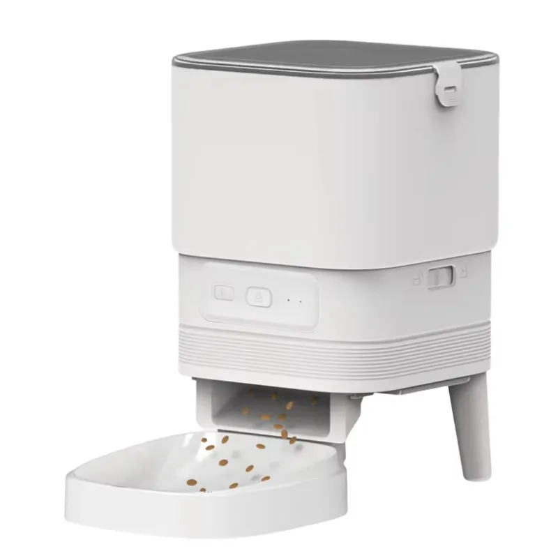 4L App Control Automatic Pet Feeder with Timer Pet Food Dispenser Automatic Cat Feeder with WiFi