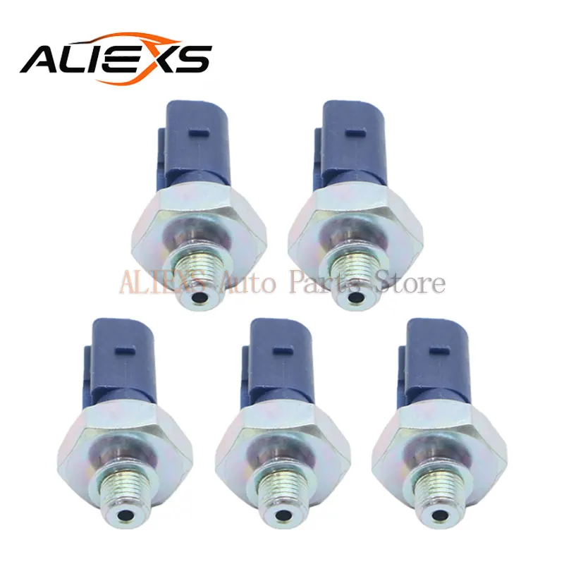 5X 1Pin Blue Oil Pressure Sensor Switch 06K919081 For A5 A6 Q5 TT CC Passat Tiguan Jetta Golf
