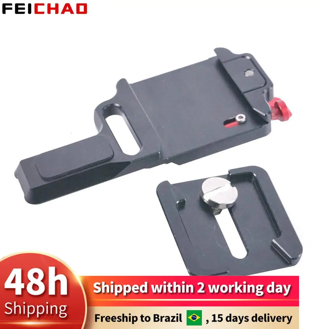 Быстросъемная пластина, винт 1/4 дюйма для Zhiyun Crane M2, карданный QR-зажим, ручной стабилизатор для камеры DSLR, адаптер, держатель для крепления на штатив Быстросъемная пластина, винт 1/4 дюйма для Zhiyun Crane M2, карданный QR-зажим, ручной стабилизатор для камеры DSLR, адаптер, держатель для крепления на штатив