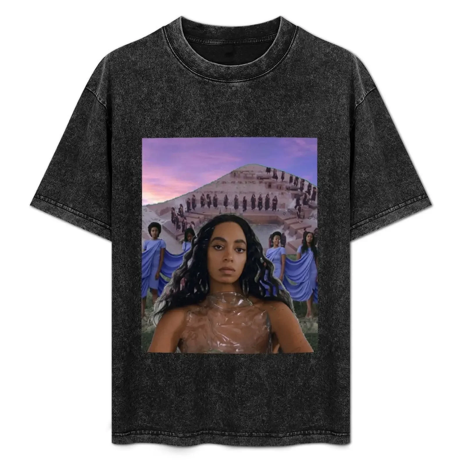 

Solange collage poster T-Shirt cotton t shirt pack t shirts cotton 100% man t shirt cotton man shirt designer T-Shirt