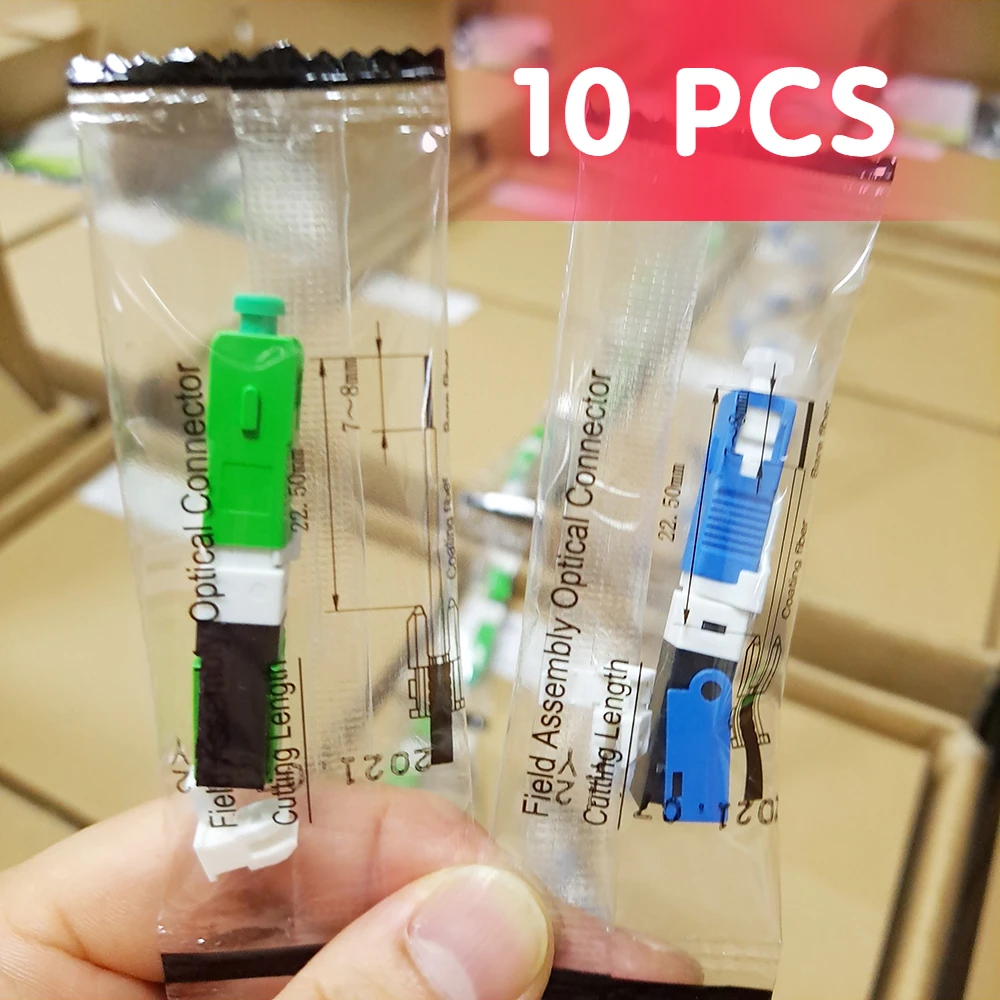 UNIKIT ESC250D SC/APC SC UPC Optic Fiber Quick Connector FTTH SC/UPC Single Mode Optic Fast Connector Sample Price