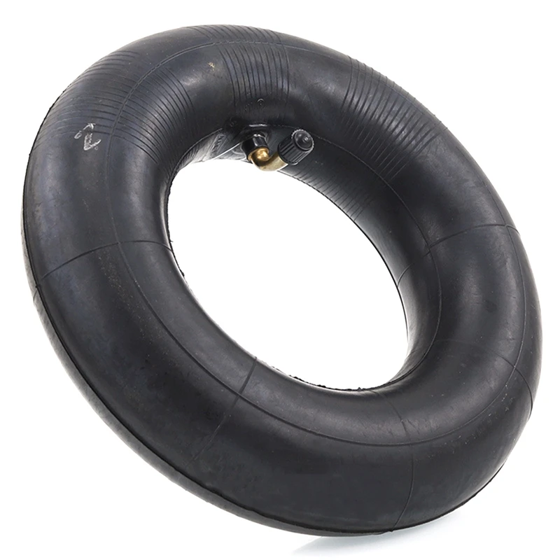 Pack Of 2 Inner Tubes With TR87 Valve For Wheelbarrow, Sack Truck, Handcart 3.00-4, 10X3, 260X85 Black Easy Install