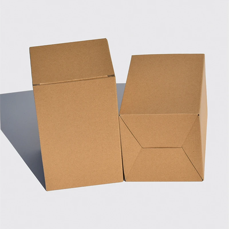 20Pcs/lot Kraft Paper Corrugated 3 Layer Thicken Cardboard Packaging Box Hardware Glass Cup Special Express Box